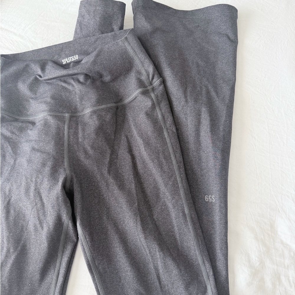 Splits59 Heather Gray Flare Leggings